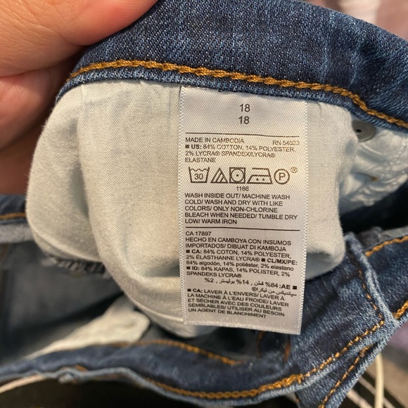 Old navy curvy rockstar jeans size 18 (81) - Picture 4 of 6